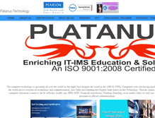 Tablet Screenshot of platanustech.com